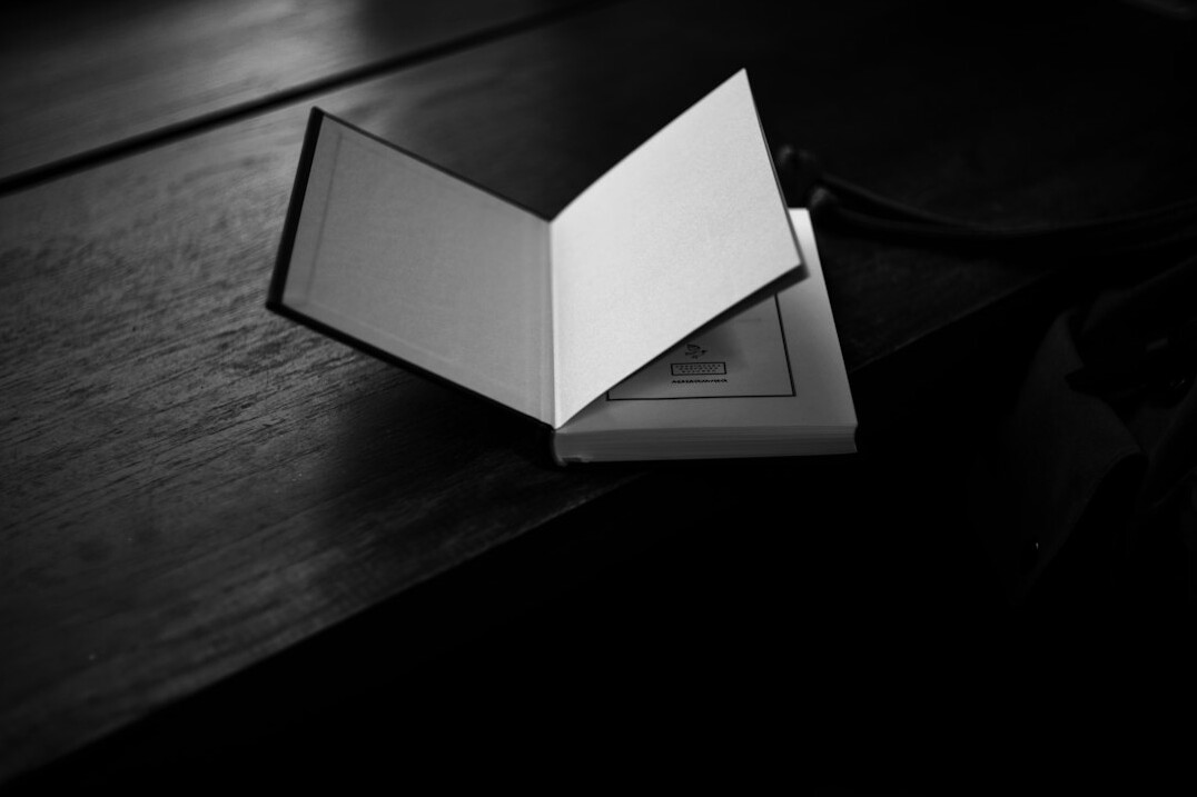 open mystery book
