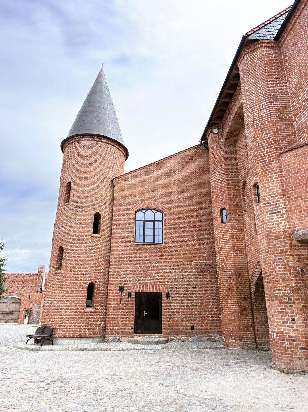 medieval castle exterior
